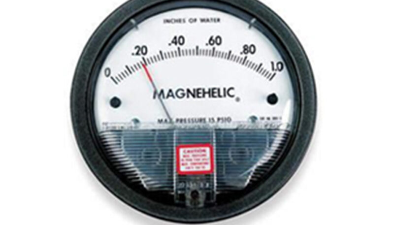 Magnehelic Pressure Gauge